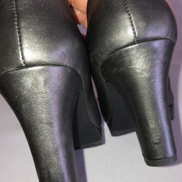 Umberto Raffini Metallic Leather Heels - Picture 8 of 8